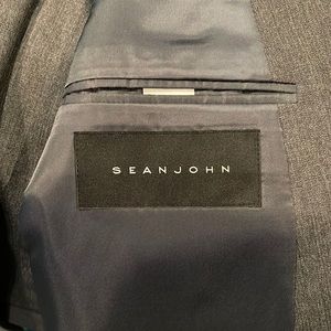 Stylish Charcoal gray executive fit suit